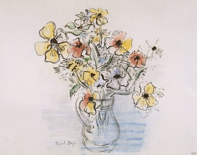 Ramo de anémonas de Raoul Dufy