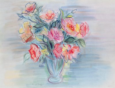 Ramo de flores en un jarrón de Raoul Dufy