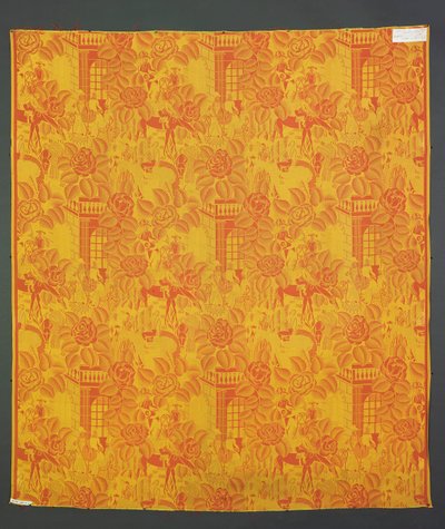 Tela con diseño de estilo Art Nouveau (textil) de Raoul Dufy