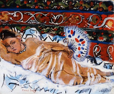 Hindú con ventilador de Raoul Dufy