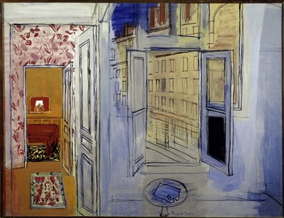 Taller Impasse Guelma (óleo sobre lienzo de Raoul Dufy