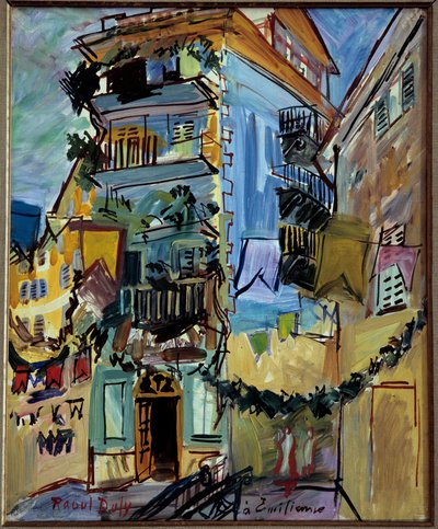 En Emilienne, Niza en mayo de Raoul Dufy