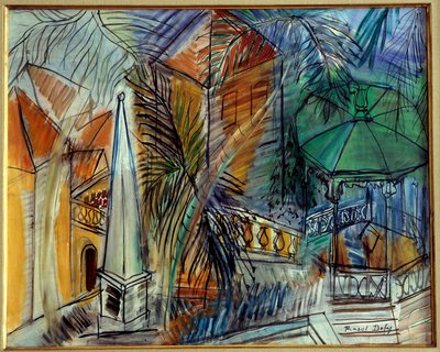 Jardin public a Hyeres de Raoul Dufy