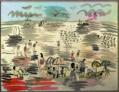 La playa de Raoul Dufy