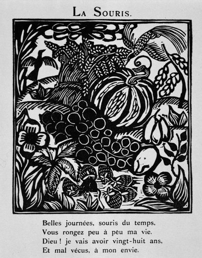 El ratón - en "Le Bestiaire ou cortège d