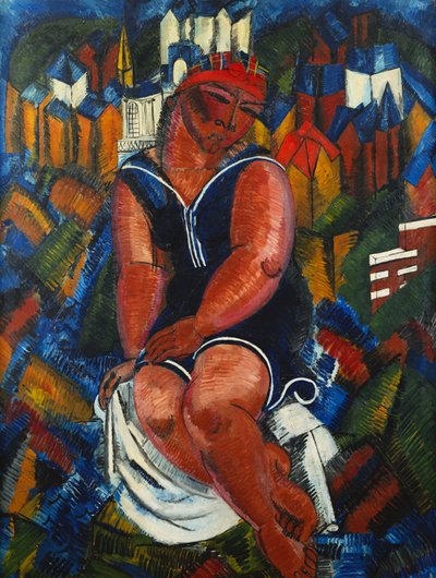Gran bañista; Le Grande Baigneuse de Raoul Dufy
