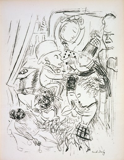 Le Boeuf sur le Toit o El bar de la nada, Darius Milhaud Música Instrumental de Raoul Dufy