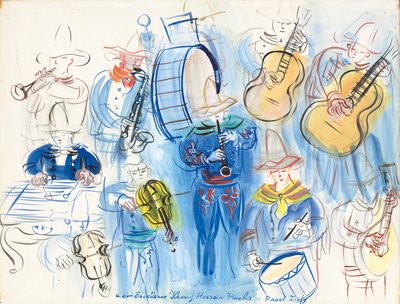 Concierto mexicano; Le concert mexicain de Raoul Dufy