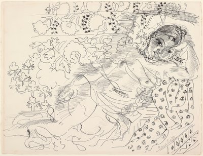 Modelo persa de Raoul Dufy
