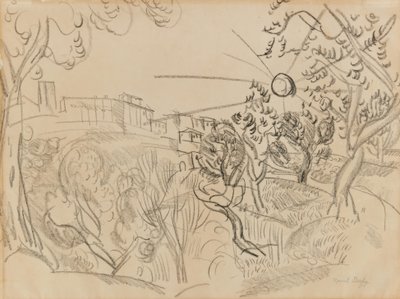 Olivos en Provenza de Raoul Dufy