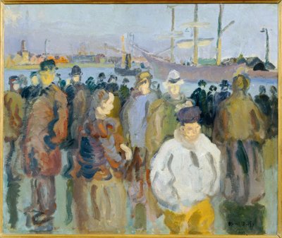 Muelle de Ruán de Raoul Dufy