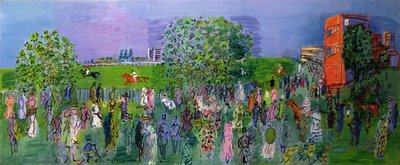 Carreras en Ascot: el Recinto Real de Raoul Dufy
