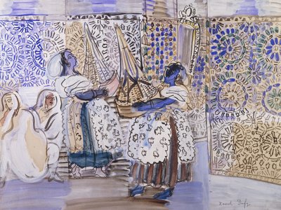 Recepción en Marrakech; Recepción a Marrakech de Raoul Dufy
