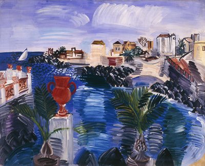 Sicilian Countryside; Paysage de Sicile, c.1922-23 (óleo sobre lienzo) de Raoul Dufy
