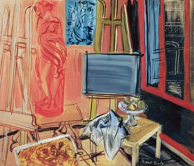 Naturaleza muerta (óleo sobre lienzo) de Raoul Dufy