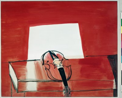 Bodegón con violín de Raoul Dufy