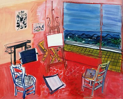 Estudio en Vence (óleo sobre lienzo) de Raoul Dufy