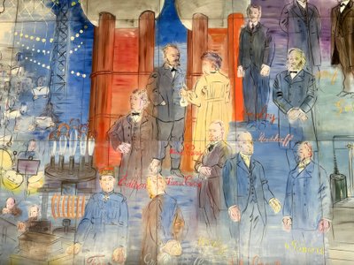 El hada de la electricidad de Raoul Dufy
