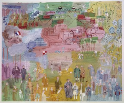 El hada de la electricidad de Raoul Dufy