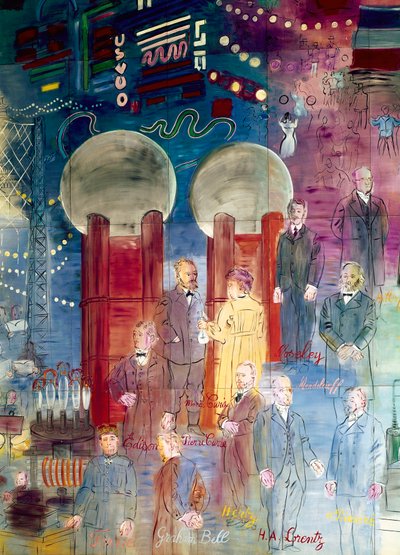 El hada de la electricidad de Raoul Dufy