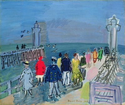 El embarcadero de Trouville de Raoul Dufy