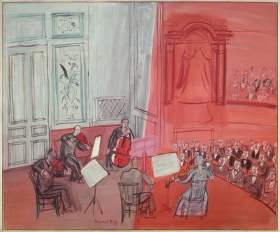 El Concierto Naranja de Raoul Dufy