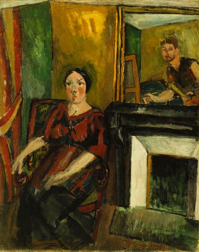 El pintor y su modelo; Le Peintre et son Modele de Raoul Dufy