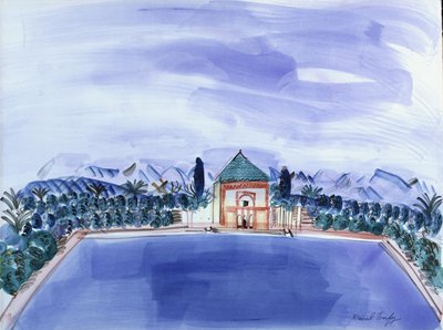 La piscina de Menara de Raoul Dufy