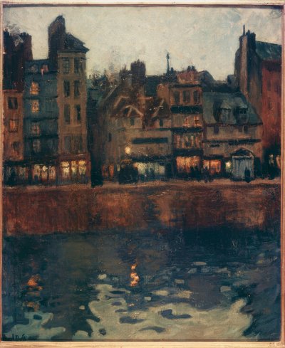 El puerto de Le Havre al atardecer de Raoul Dufy