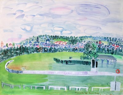 El hipódromo de Deauville de Raoul Dufy