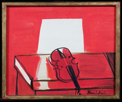 El violín rojo de Raoul Dufy
