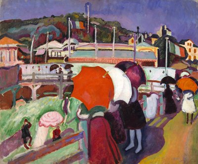 Los tres paraguas de Raoul Dufy