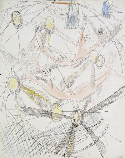 El Trapecio; Les Trapezistes de Raoul Dufy