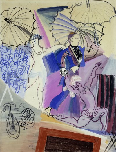 Equilibristas; Les Equilibristes de Raoul Dufy