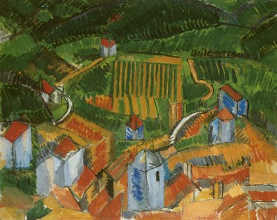 Paisaje de Vence de Raoul Dufy