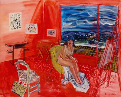 Taller de Vence (óleo sobre lienzo) de Raoul Dufy