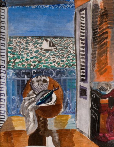 Vista a través de una ventana, Niza de Raoul Dufy