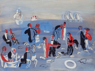 Recepción acuática; Recepción Nautique de Raoul Dufy