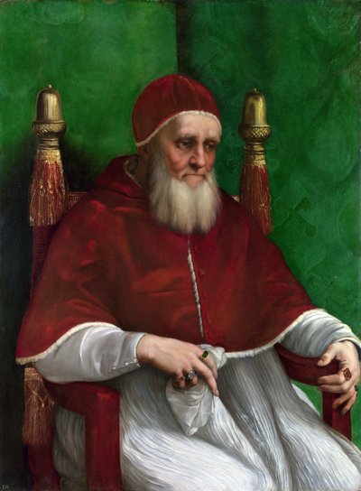 Retrato del Papa Julio II de Raphael
