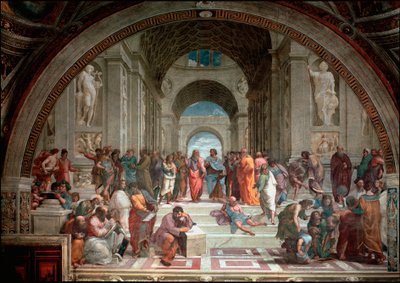 Escuela de Atenas de Raphael (1483 1520)