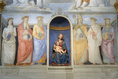 Trinidad, benedictinos y santos camaldulenses de Raphael (1483-1520)