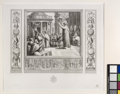 San Pablo predica en el Areópago de Raphael (1483 1520) (after)