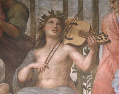 Parnaso, (detalle) de Raphael