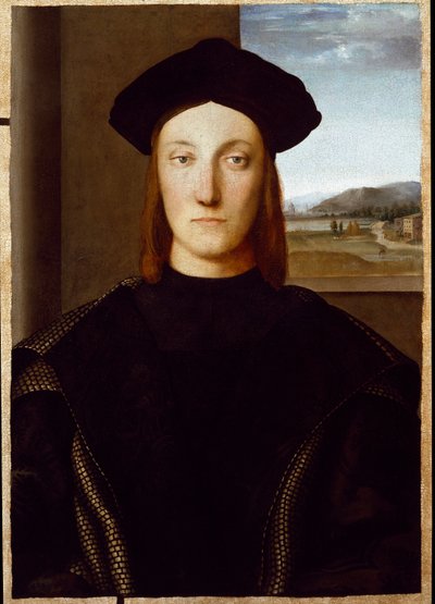 Retrato de Guidobaldo da Montefeltro, Duque de Urbino de Raphael