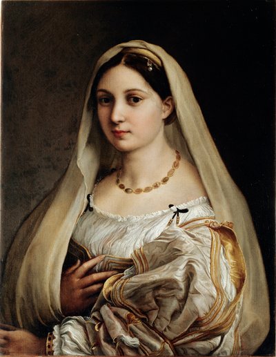 Retrato de una dama llamada la Voilee de Raphael