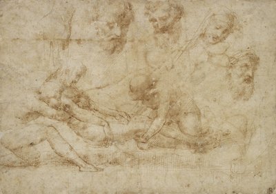 Estudios para una deposición de Raphael