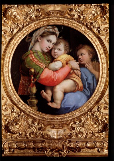 La Madonna de la Silla de Raphael