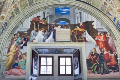 La misa de Bolsena, sala de Heliodoro de Raphael (1483 1520)