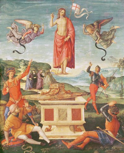 La resurrección de Cristo, c.1502 de Raphael