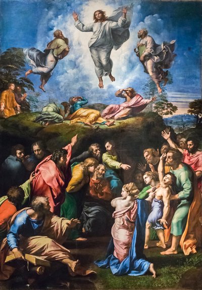 La Transfiguración (óleo sobre tabla) de Raphael (1483 1520)